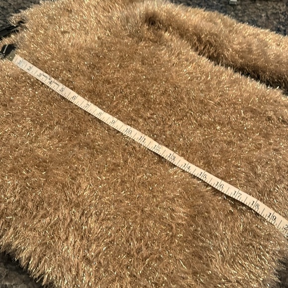 INC metallic gold sweater NWT XL - Picture 9 of 10